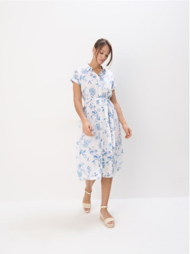 Mohito - Миди рокля от вискоза - син