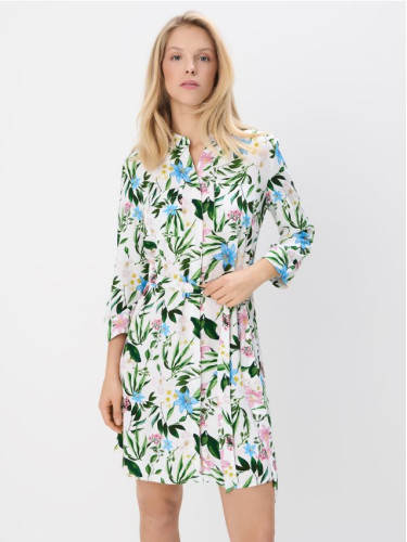 Mohito - Мини рокля тип риза - бяло