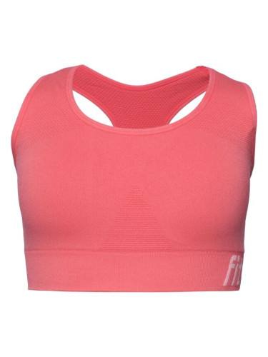 Fitforce RYNNA Момичешко спортно бюстие, розово, размер 140-146