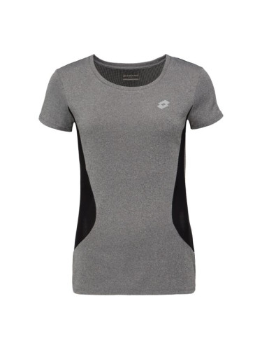 Lotto RUNNING TEE Дамска тениска за тренировки, сиво, размер