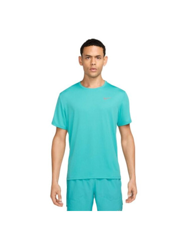 Nike NK DF UV MILER SS Мъжка тениска за тренировка, тюркоазено, размер XXL