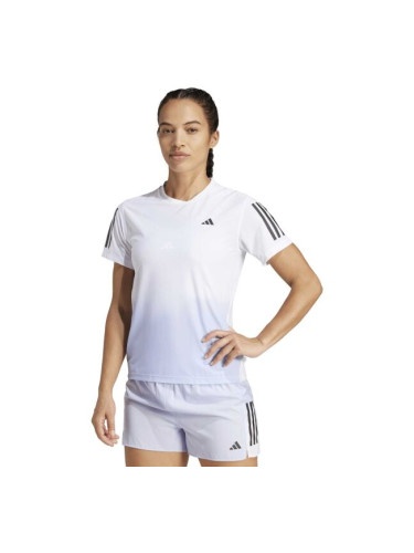 adidas OWN THE RUN T-SHIRT Дамска тениска за бягане, бяло, размер
