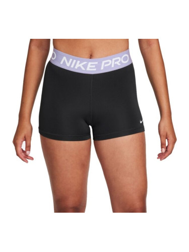 Nike PRO Дамски спортни шорти, черно, размер