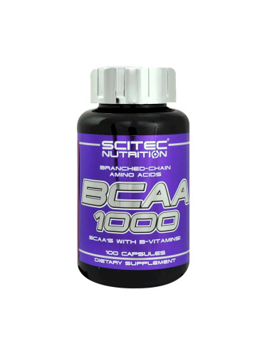 SCITEC - BCAA 1000 - 100 Капсули