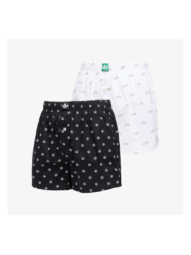 Боксерки adidas Woven Boxer 2-Pack Black/ White S