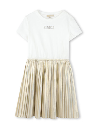 Michael Kors Ежедневна рокля R30343 S Златист Regular Fit