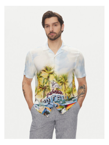 Lindbergh Риза 30-203735 Цветен Relaxed Fit