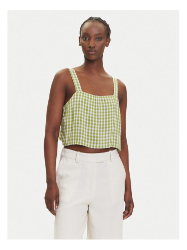 RVCA топ 23B041503 Зелен Relaxed Fit