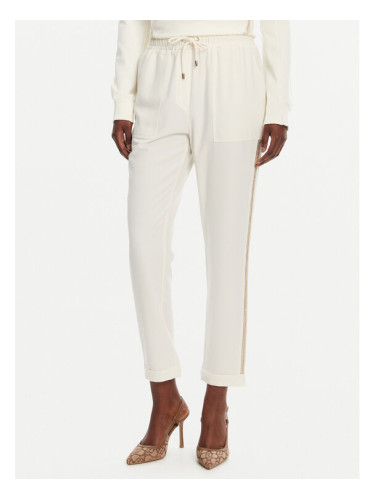 Liu Jo Sport Текстилни панталони TA5140 TS423 Бял Regular Fit