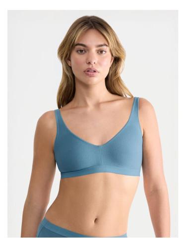 Sloggi Сутиен без банели Ever Ease 10219673 Син