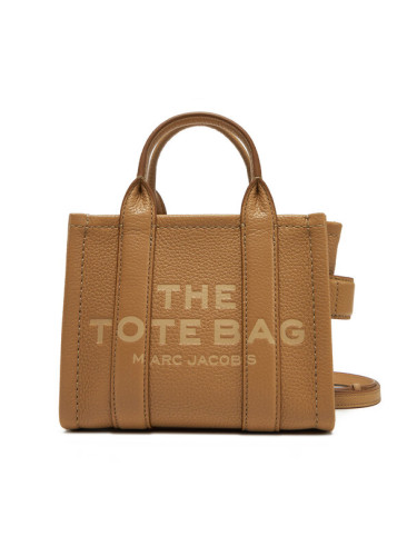 Marc Jacobs Дамска чанта The Leather Crossbody Tote Bag H053L01RE22 Кафяв