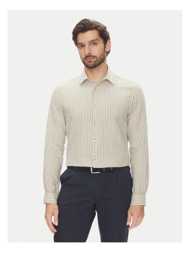 Pierre Cardin Риза C6 41017.0482 Зелен Modern Fit