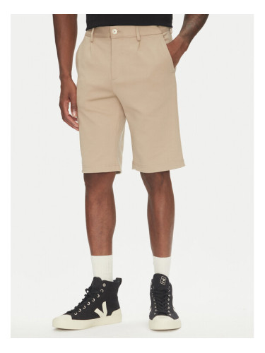 Lindbergh Шорти от плат 30-506062 Бежов Regular Fit