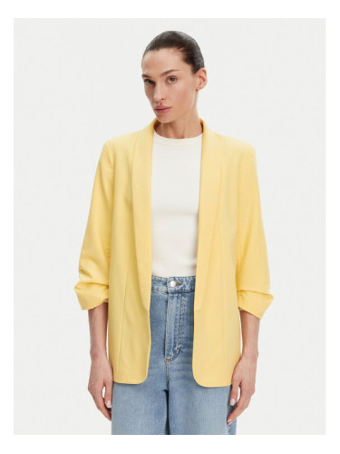 Pieces Сако Bosella 17090996 Жълт Regular Fit