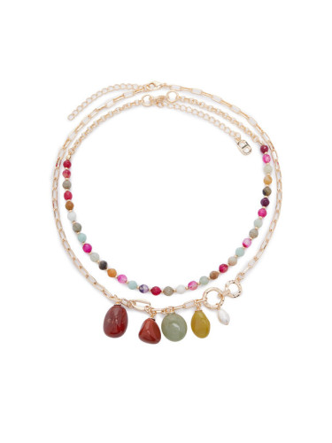 TWINSET Колие 251TO5350 Златист