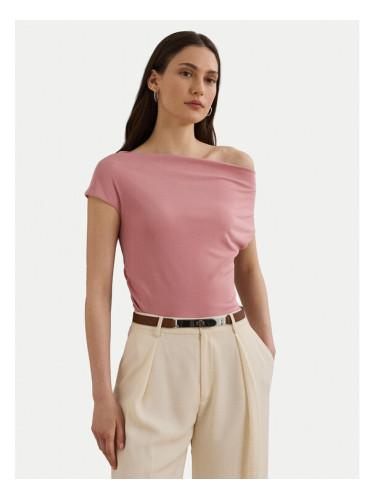 LAUREN RALPH LAUREN Блуза 2,00964E+11 Розов Slim Fit