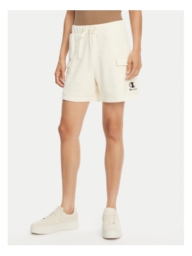 Champion Спортни шорти 118024 Екрю Standard Fit