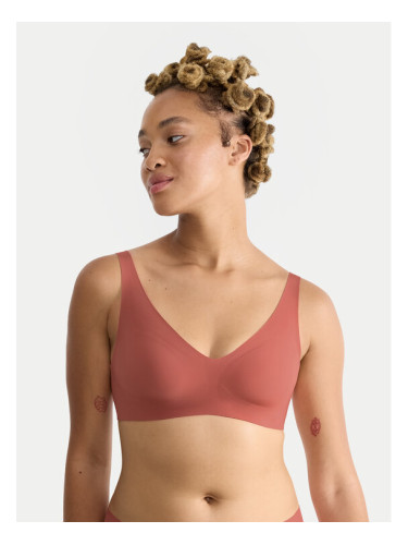 Sloggi Сутиен без банели Zero Feel 10217729 Оранжев