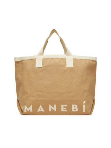 Manebi Дамска чанта B 0.4 EY Бежов