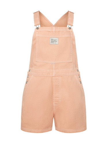 RVCA Гащеризон с презрамки 23B091504 Розов Relaxed Fit