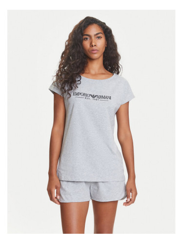Emporio Armani Underwear Пижама EW000495 AF10881 O8002 Сив Regular Fit