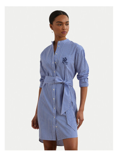 LAUREN RALPH LAUREN Рокля тип риза 200963845001 Син Straight Fit