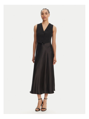 Liu Jo Коктейлна рокля WA5271 TS896 Черен Regular Fit