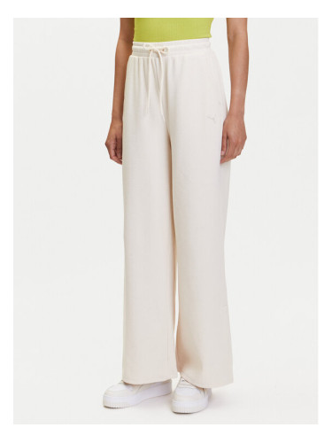 Puma Долнище анцуг Her 685061 Бежов Straight Fit