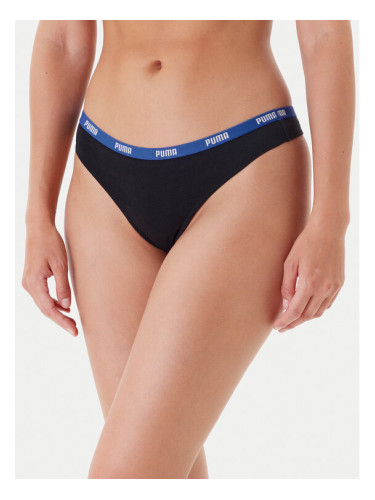 Puma Комплект 3 чифта прашки 907590 Черен