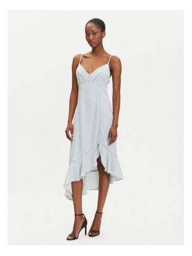 Guess Ежедневна рокля W5GK44 D5N81 Син Regular Fit