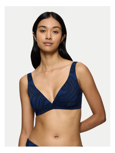 Triumph Горнище на бански Flex Smart Summer 10222175 Тъмносин