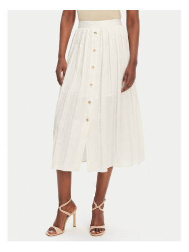 TWINSET Пола тип трапец 251TT2143 Екрю Loose Fit