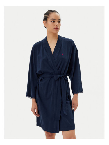 Tommy Hilfiger Халат UW0UW05781 Тъмносин