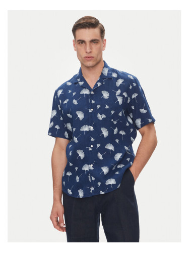 Pierre Cardin Риза C6 45610.0486 Тъмносин Regular Fit