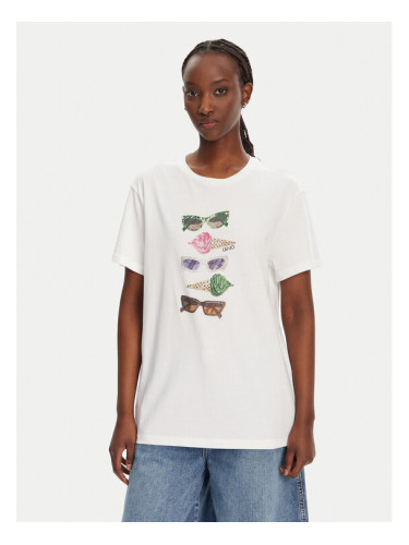 Liu Jo Тишърт WA5343 JS923 M9518 Бял Regular Fit