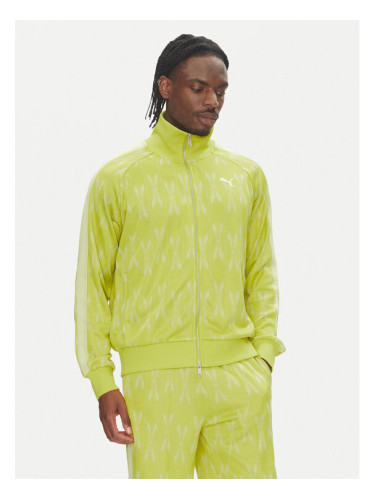 Puma Суитшърт The NeverWorn V T7 631491 Зелен Regular Fit