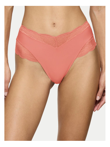 Triumph Класически дамски бикини Lift Smart Bandeau Maxi EX 10215945 Коралов