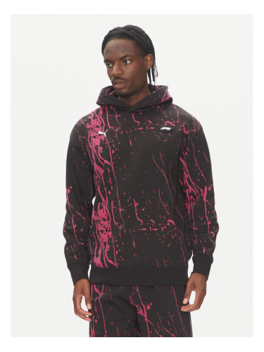 Puma Суитшърт F1 Color Splash 630170 Черен Relaxed Fit