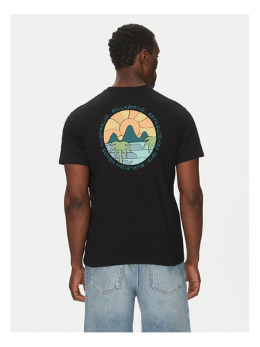 Billabong Тишърт Brightness Ss EBYZT00306 Черен Regular Fit
