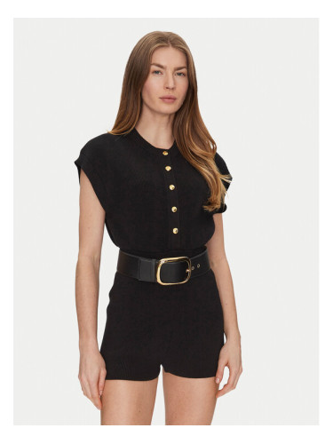 Elisabetta Franchi Гащеризон KT-55S-51E2-V450 Черен Regular Fit