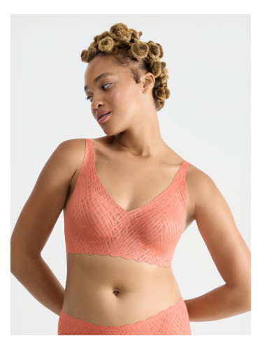 Sloggi Сутиен без банели Zero Feel Bliss 10219688 Оранжев