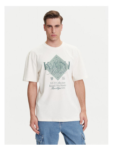 Karl Kani Тишърт PD00005356 Бял Relaxed Fit