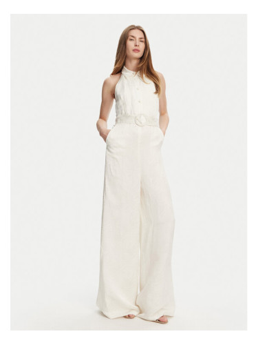 TWINSET Гащеризон 251TT2170 Екрю Wide Leg