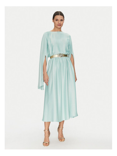 Guess Коктейлна рокля W5PK1L WHHB0 Светлосиньо Regular Fit