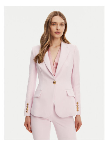 Elisabetta Franchi Сако GI-144-51E2-V560 Розов Regular Fit