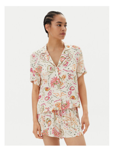 Hunkemöller Тениска на пижама 302113 Цветен Regular Fit