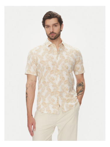 Pierre Cardin Риза C6 45017.0484 Бежов Modern Fit