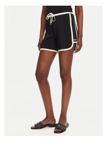 Liu Jo Sport Шорти от плат TA5095 MS022 Черен Regular Fit