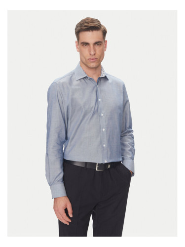 Pierre Cardin Риза C6 11004.0403 Син Slim Fit