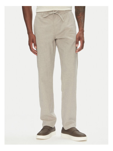 Lindbergh Текстилни панталони 30-008003 Сив Tapered Fit